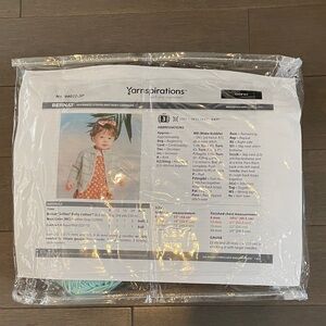 Yarnspirations Bernat Baby Cardigan Sweater Kit